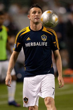 Robbie keane major league soccer oyun öncesi ısıtır