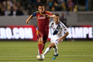 Luis gil eylem sırasında major league soccer oyunu