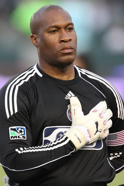 ZACH THORNTON before the start of the game — Stock Photo, Image