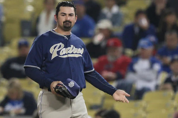ADRIAN GONZALEZ during the game — Stock Photo, Image