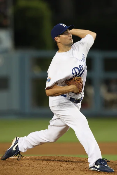 TED LILLY lanza durante el juego —  Fotos de Stock