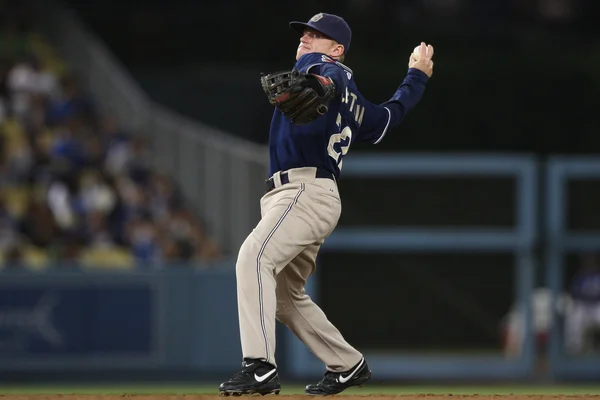 DAVID ECKSTEIN warms up during the game — Stock Photo, Image