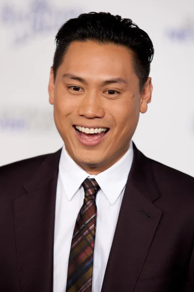 JON M. CHU arrives at the Paramount Pictures Justin Bieber: Never Say Never premiere — Stock Photo, Image