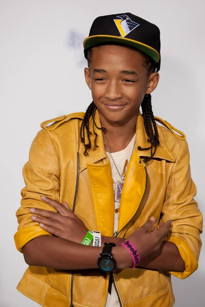 Jaden Smith przybywa w Paramount Pictures Justin Bieber: Never Say Never premiera — Zdjęcie stockowe