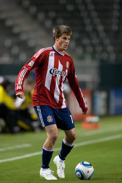 Justin Braun pendant le match de soccer de la Ligue majeure — Photo