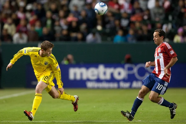 Robbie rogers ve nick la brocca oyun sırasında eylem