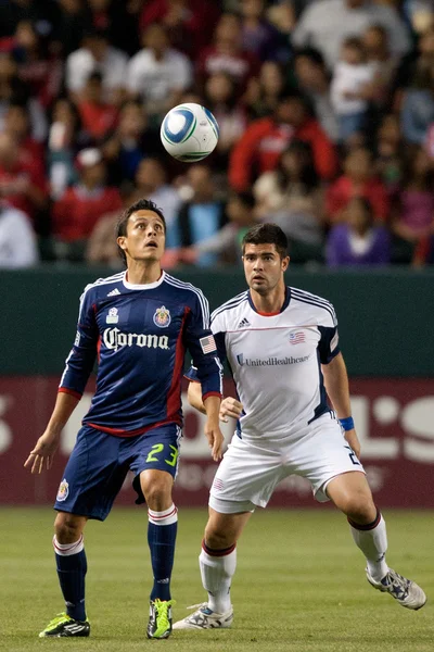 Marcos Mondaini and Franco Coria in action during the game — Stock Photo, Image