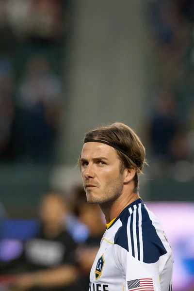 David Beckham avant le match — Photo