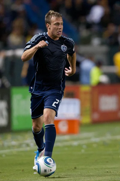 Michael Harrington durante o jogo da Major League Soccer — Fotografia de Stock