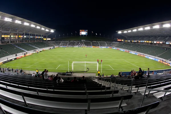 Uma visão geral do Home Depot Center antes do jogo da Major League Soccer — Fotografia de Stock