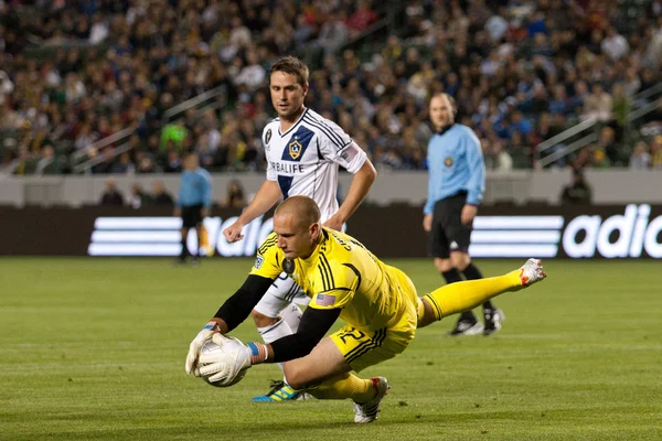 josh Saunders eylem sırasında major league soccer oyunu