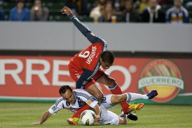 Ryan johnson ve landon donovan oyun sırasında