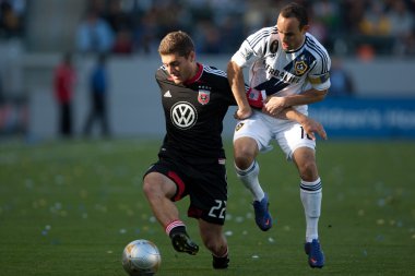 Landon donovan ve chris korb eylem oyun sırasında