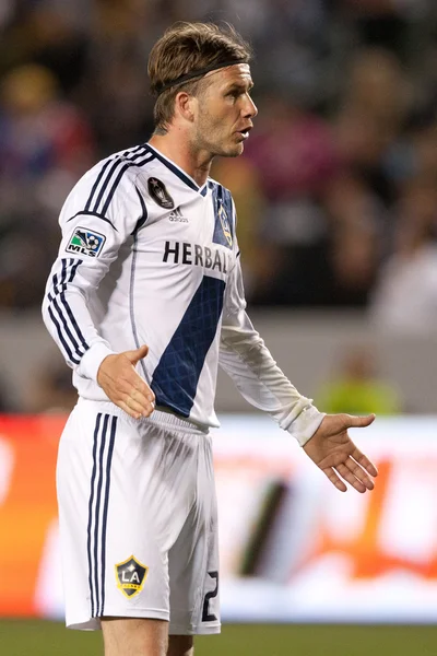 David beckham büyük lig futbol oyun sırasında