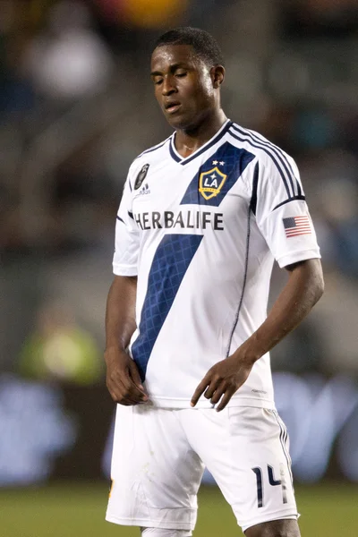 Edson Buddle shows his disappointment during the Major League Soccer game — Stock Photo, Image