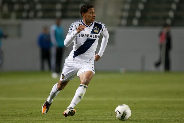 Sean Franklin during the game — Stock Photo, Image