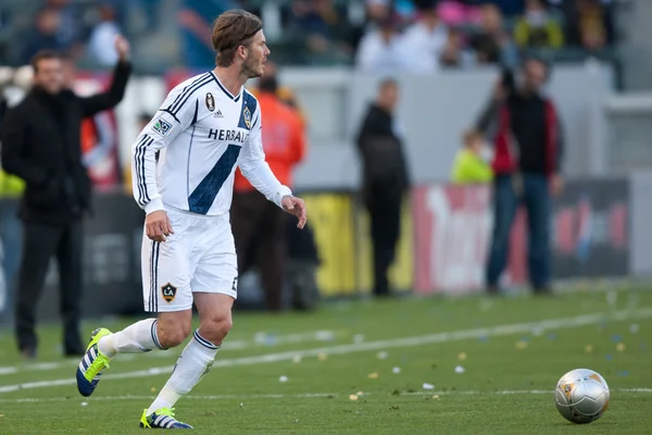 oyun sırasında David beckham