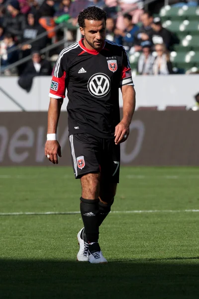 Dwayne De Rosario during the Major League Soccer game — Stock Photo, Image