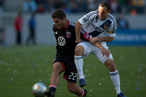 Landon donovan ve chris korb eylem oyun sırasında