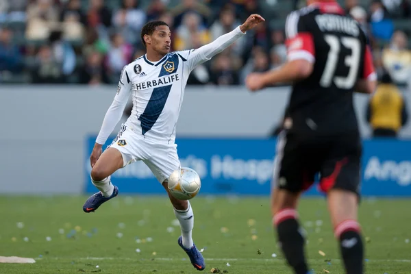 Sean Franklin in action during the game — Stock Photo, Image