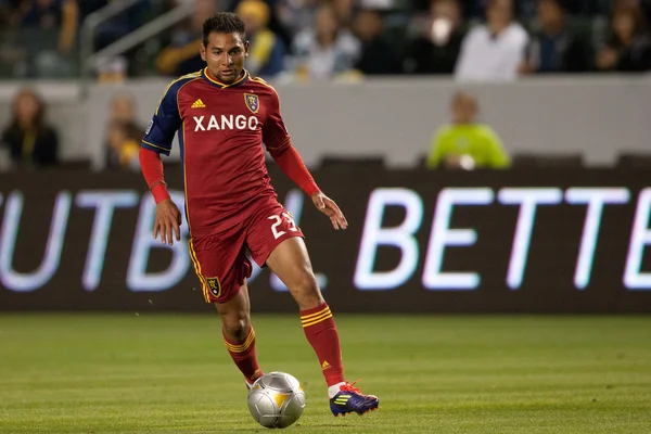 Paulo Jr. in action during the Major League Soccer game — Stock Photo, Image