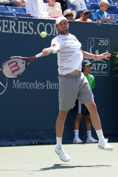 Mardy Fish in action during the game — Stock Photo, Image