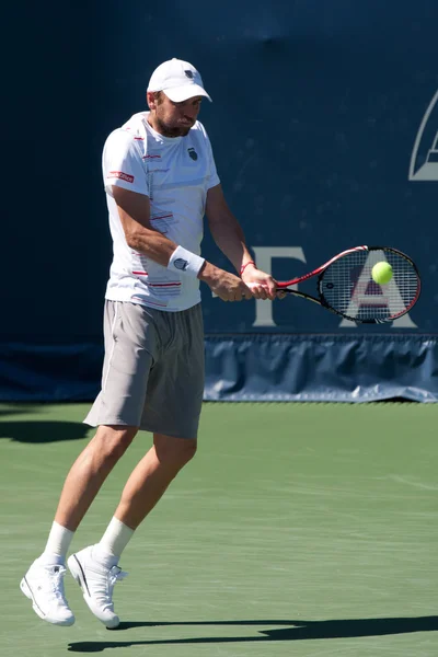 Mardy Fish in action during the game — Stock Photo, Image