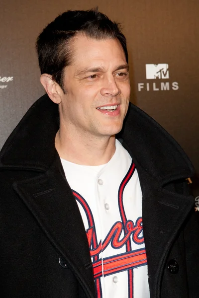 Johnny Knoxville arrives at Paramount Studios — Stock Photo, Image