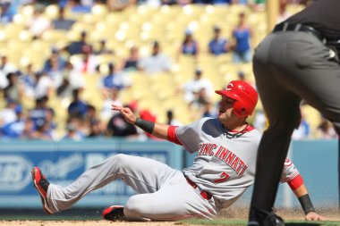 Paul janish slaytlar içine oyun sırasında ikinci