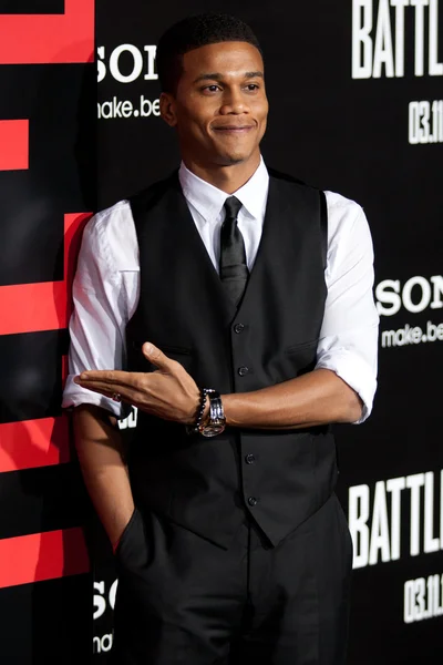 Cory hardrict przybywa w columbia zdjęcia premiera — Zdjęcie stockowe