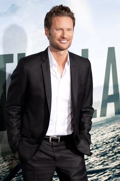 Brian Tyler arrives at Columbia Pictures premiere — Stock Photo, Image