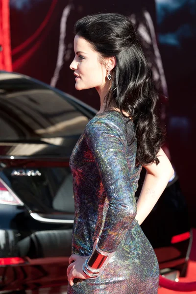 Jaimie Alexander arrives at the Los Angeles premiere — Stock Photo, Image