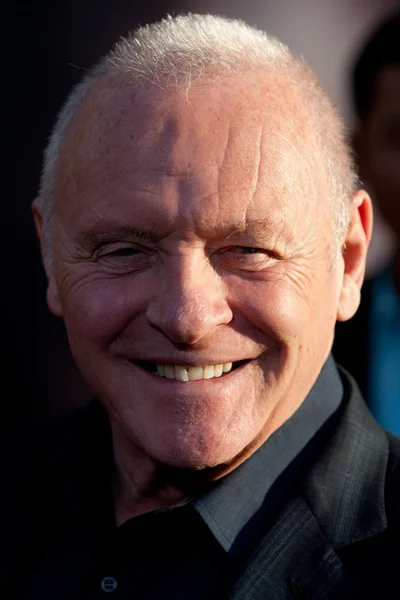 Anthony hopkins kommt zur los angeles premiere — Stockfoto