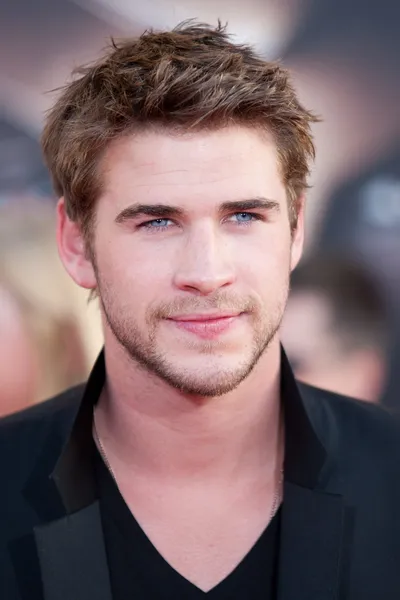 Liam Hemsworth arrives at the Los Angeles premiere — Stock Photo, Image