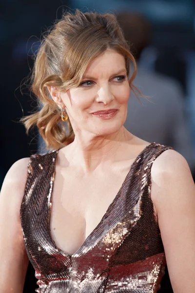 Rene Russo arrives at the Los Angeles premiere — Stock Photo, Image