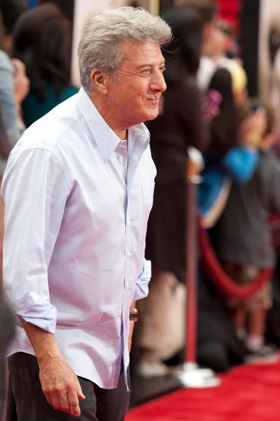 Dustin hoffman anländer till los angeles premiären av kung fu panda 2 — Stockfoto