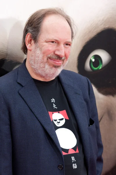 Hans Zimmer arrives at the Los Angeles premiere of Kung Fu Panda 2 — Stock Photo, Image