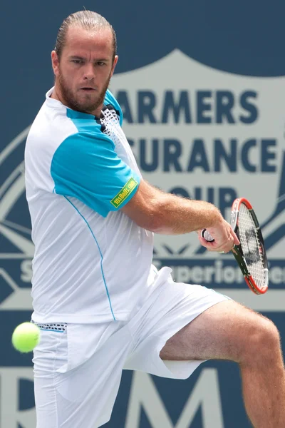 Xavier Malisse em ação durante o jogo — Fotografia de Stock