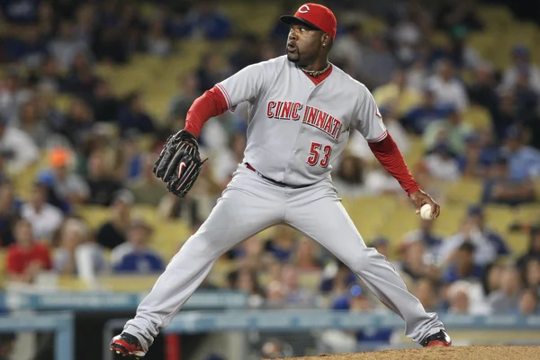 ARTHUR RHODES pitches during the game — Stock Photo, Image