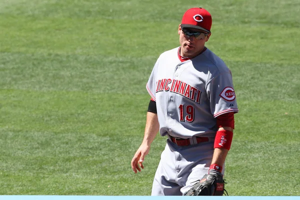 Joey votto podczas gry — Zdjęcie stockowe