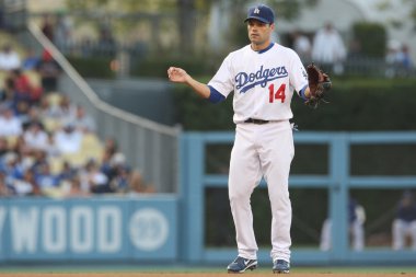 Jamey carroll gets atış maç sırasında başlatmak için hazır