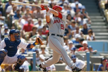 Hideki Matsui'ye bir salıncak oyun sırasında alır.