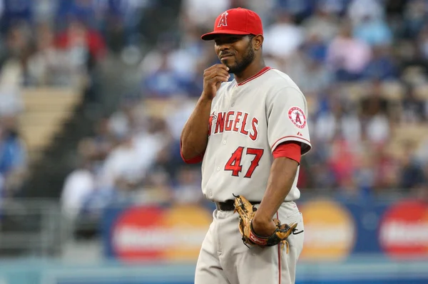 Howard Kendrick during the game — Stock Photo, Image