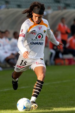 Gerardo flores eylem sırasında InterLiga 2010 maç