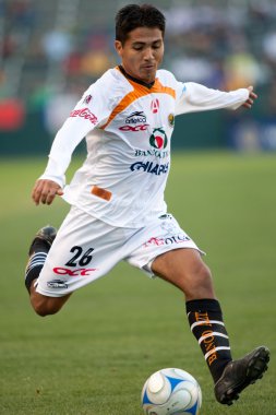 eylem sırasında InterLiga 2010 yılında Hıristiyan valdez maç