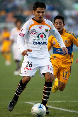 Hıristiyan valdez ve david toledo eylem sırasında InterLiga 2010 maç