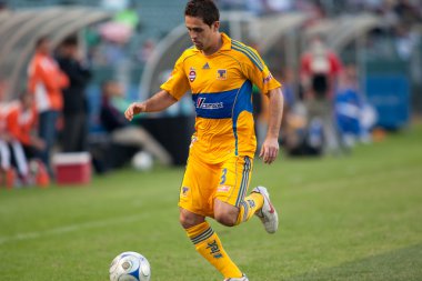 Jose antonio castro InterLiga 2010 maç sırasında eylem