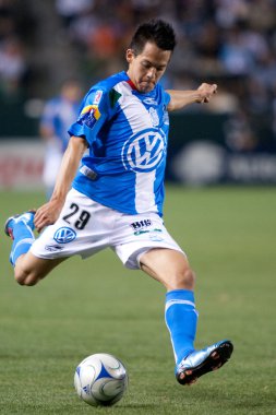 Rodrigo salinas eylem sırasında InterLiga 2010 maç