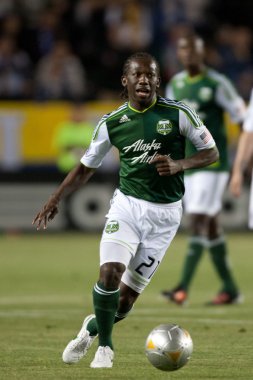 Diego chara sırasında major league soccer oyunu