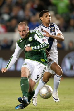 Kris boyd ve sean franklin eylem sırasında major league soccer oyunu